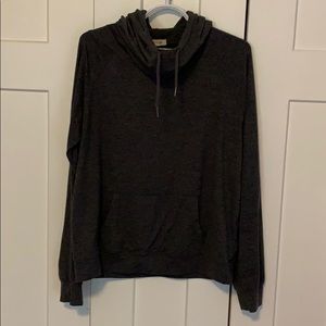 Dark grey hoodie